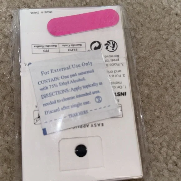 Black Press on Nails Almond Short Medium Fake Nails Glue on Nails NIP - Picture 7 of 7